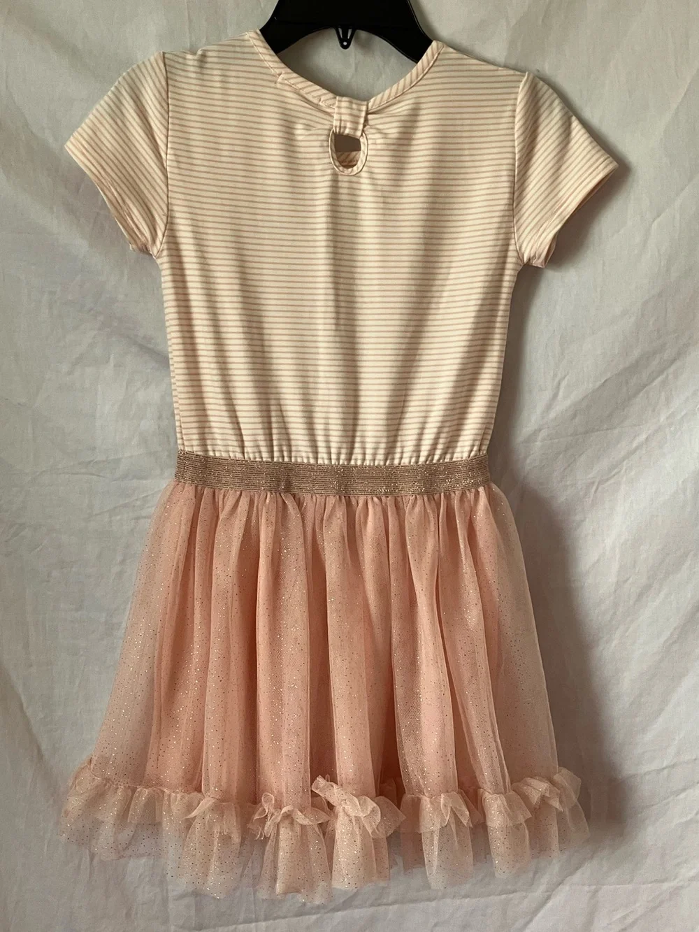 bmagical Girls Love Heart Sequin Tulle Tutu Dress Size 7
